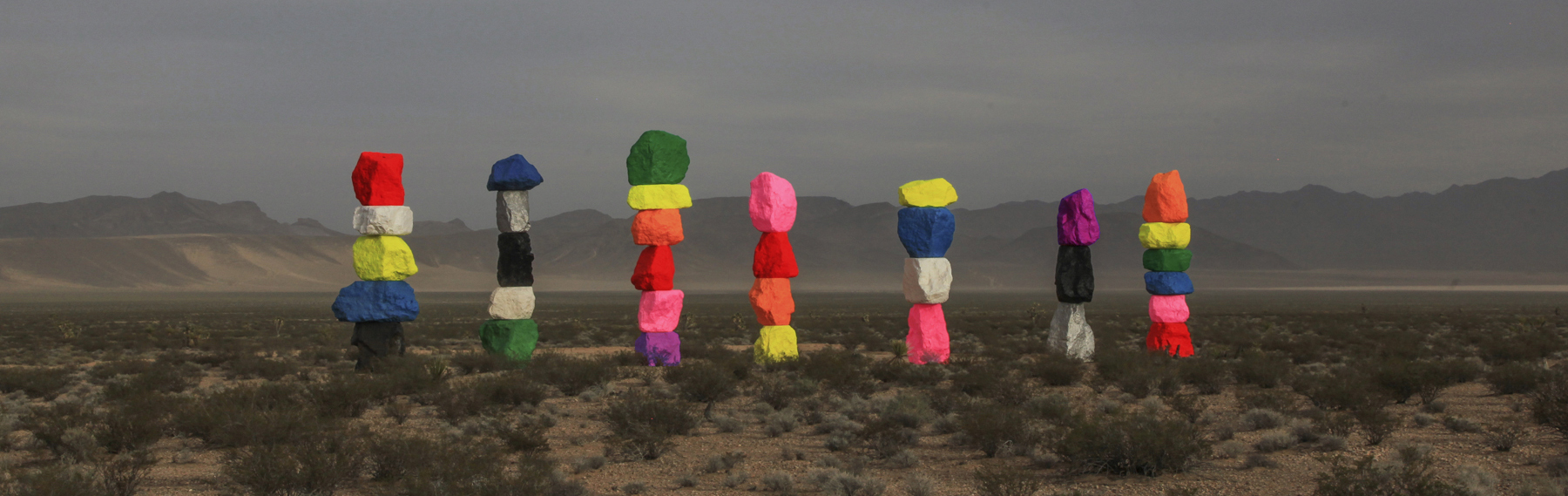 Las Vegas' Desert 'Seven Magic Mountains': The Story Behind the